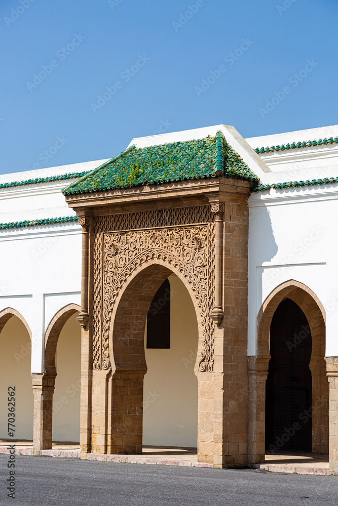 Building near to the royal palace in Rabat