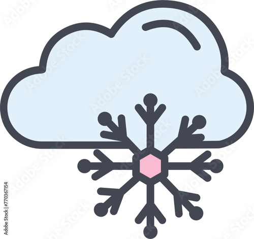 Snowy Vector Icon
