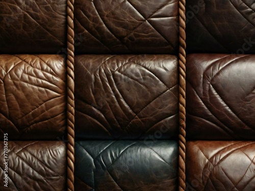 Leather design Generative AI