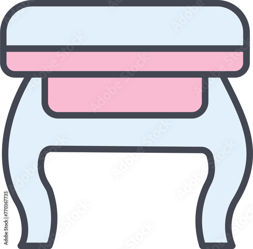Stool Vector Icon
