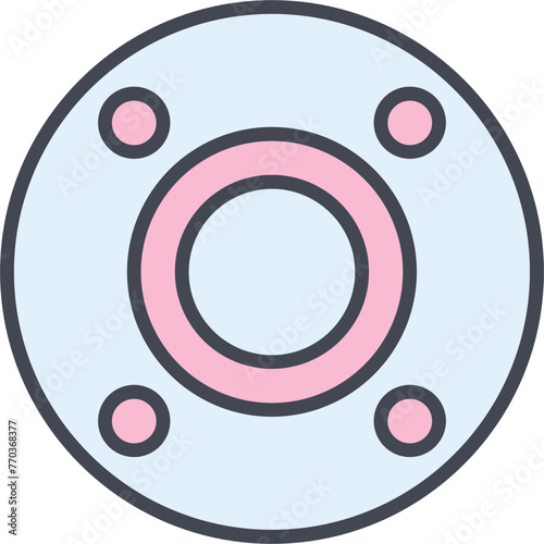 Flange Vector Icon