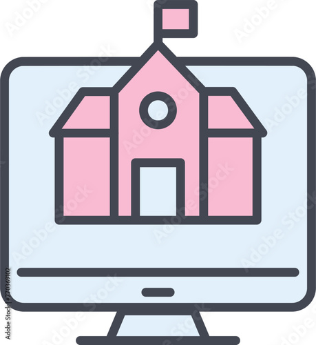 Homeschooling Vector Icon
