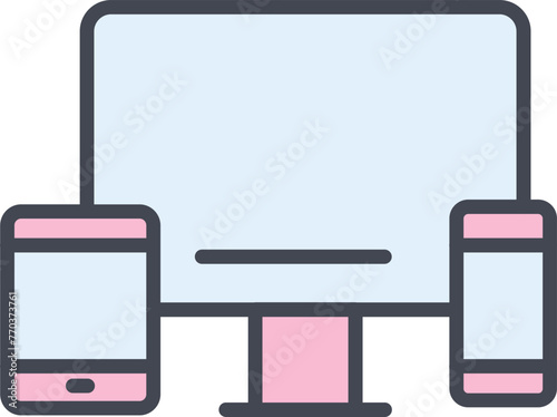 Responsive Vector Icon