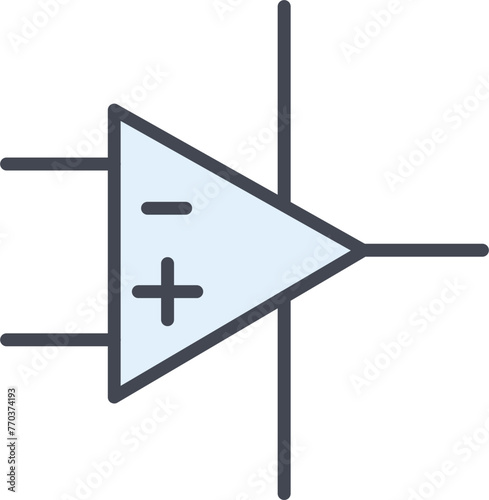 Amplifier Vector Icon