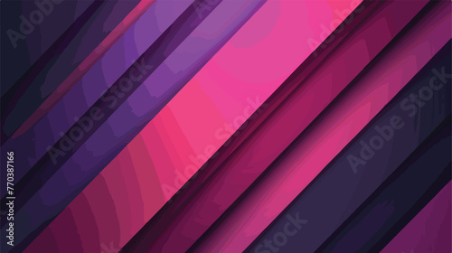 Dark Purple Pink vector cover with stright stripes. S photo