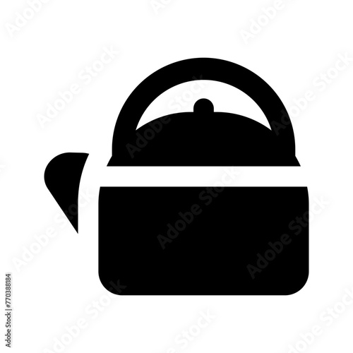 kettle glyph icon