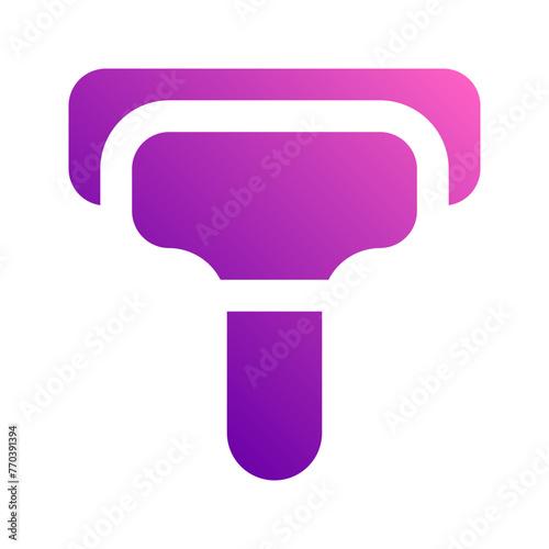 squeegee gradient icon
