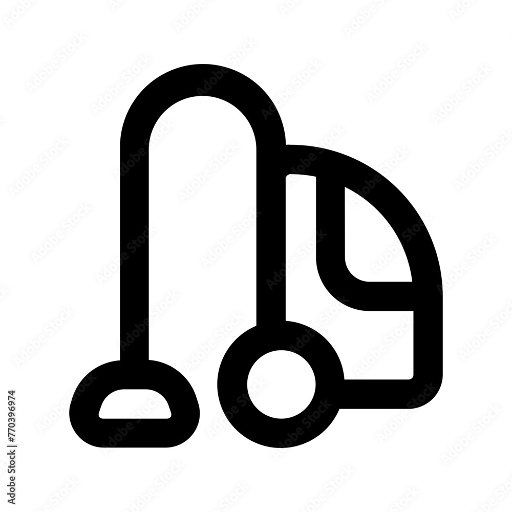 vacuum cleaner line icon vacuum cleaner line icon
