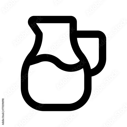 pitcher line icon