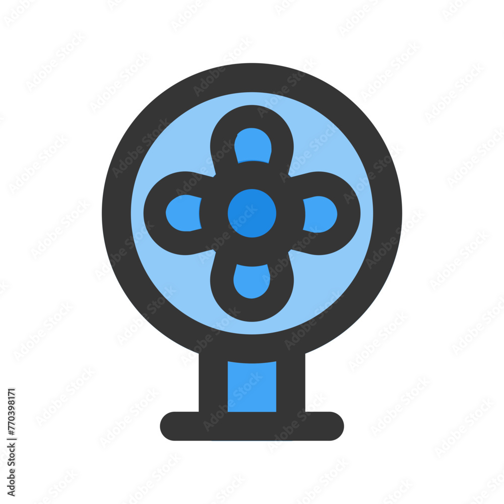 fan line color icon fan line color icon