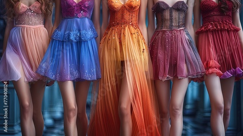 Elegant and Glamorous Short Evening Dresses 