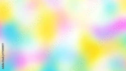 Rainbow colours Blurred transparent gradient background. Transparent png overlay background