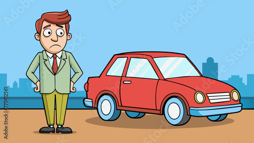 disappointed  businessman  silhouette vector illustration