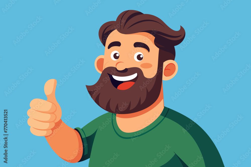happy man cool silhouette vector illustration happy man cool silhouette vector illustration