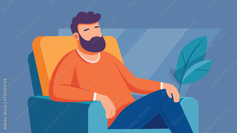 armchair and sleeps silhouette vector illustration armchair and sleeps silhouette vector illustration