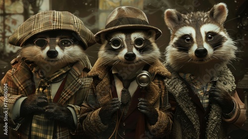 Badgers as detective solving the case of the missing earthworm