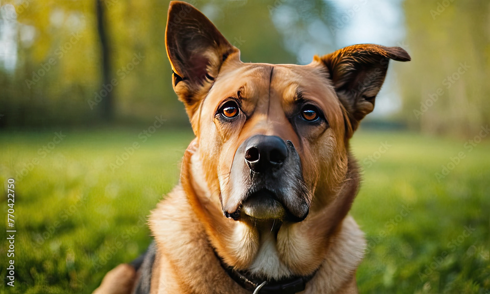 Obraz premium german shepherd dog