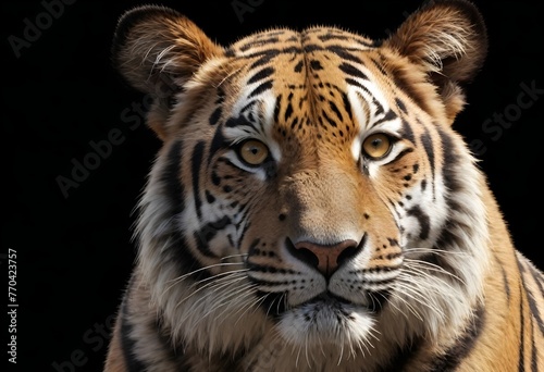 3D Model A Detailed Portrait Of A Wild Animal In I (5) 1