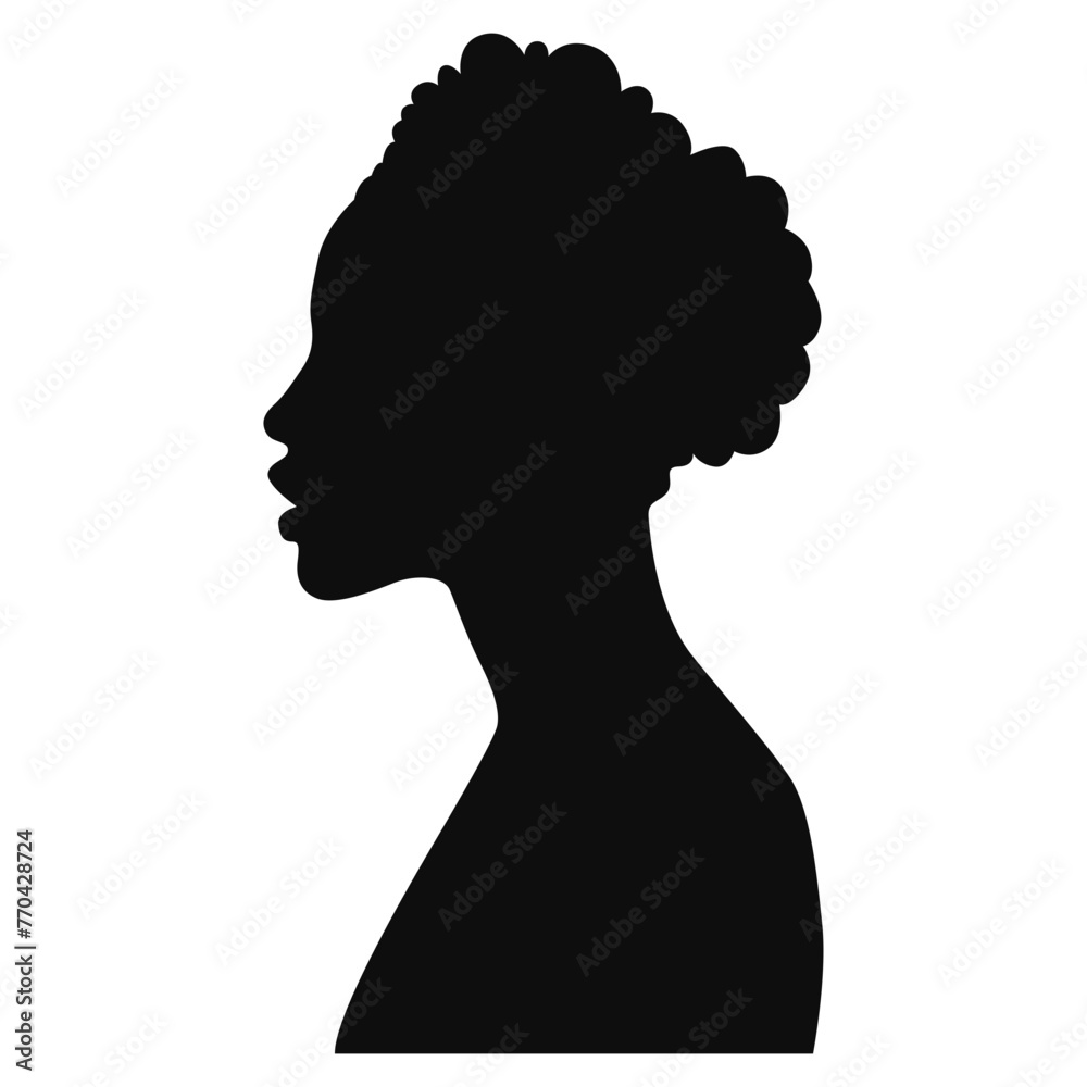Woman Head Silhouette