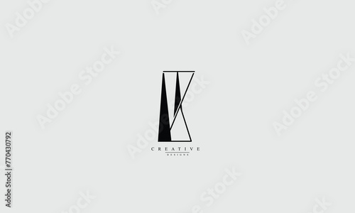 Alphabet letters Initials Monogram logo bb photo