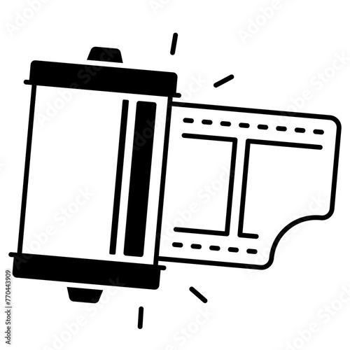 Camera Film Roll Icon