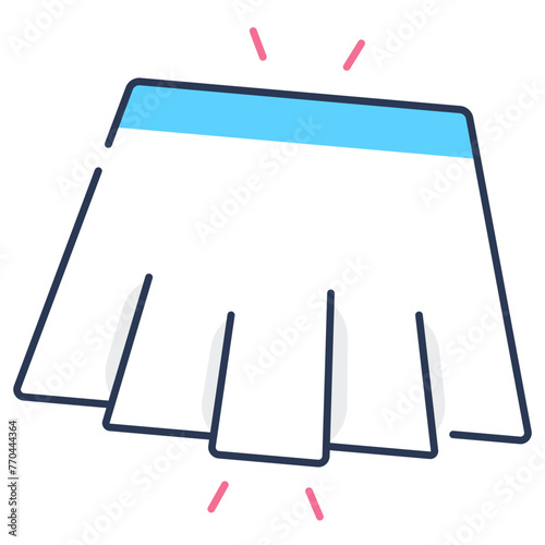 Mini Skirt Icon