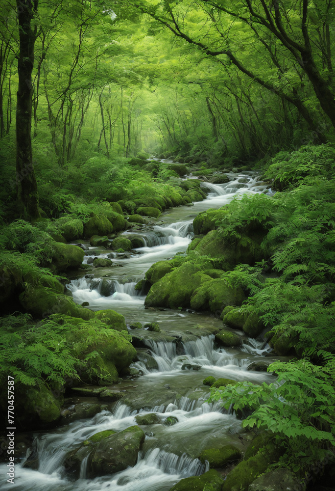 waterfall in the forest