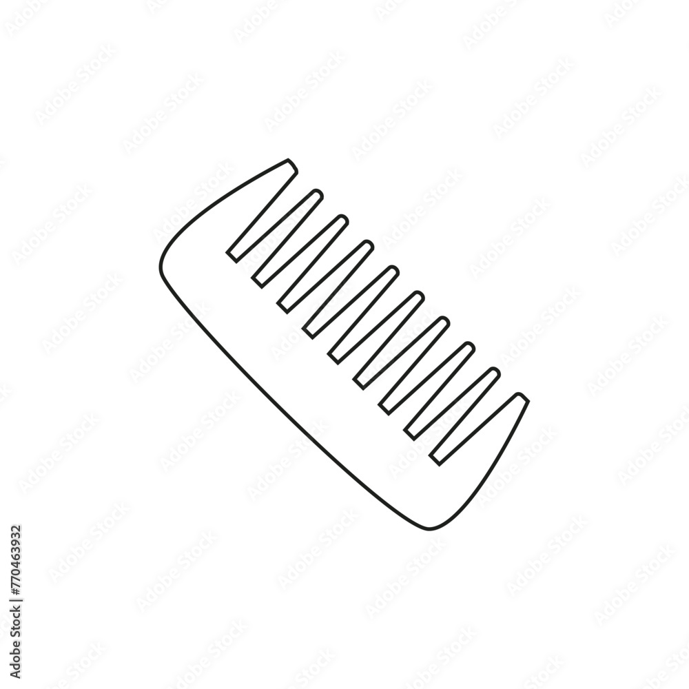 Hair comb icon vector. Hairstyle illustration sign. Barber shop symbol. Hairdresser logo. Hair comb icon vector. Hairstyle illustration sign. Barber shop symbol. Hairdresser logo.
