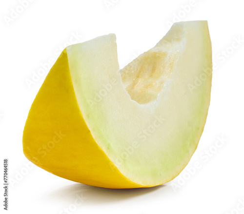 cut of fresh ripe melon