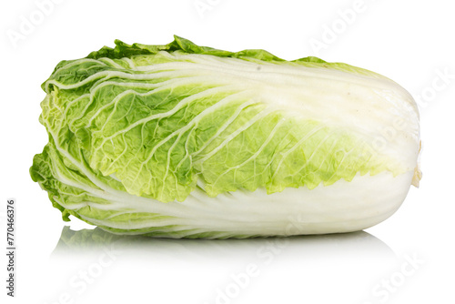 Chinese cabbage isolated on white background