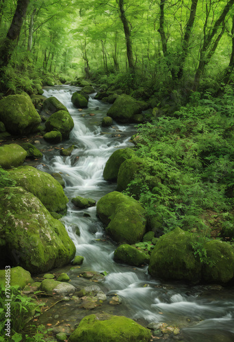 waterfall in the forest