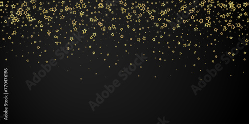 Starry night fairy tale background.