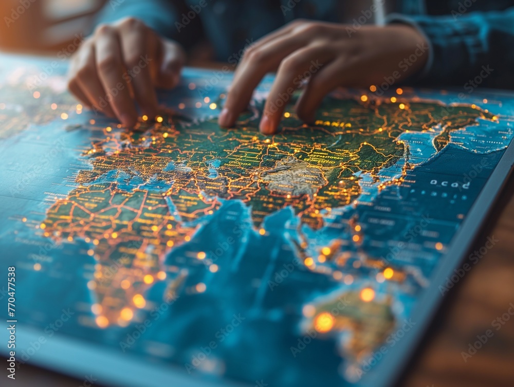 Travel concept, technology to organize travel, planning trips using routes, choosing a seat, buying tickets Travel concept, technology to organize travel, planning trips using routes, choosing a seat, buying tickets