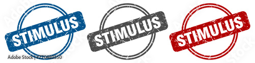 stimulus stamp. stimulus sign. stimulus label set