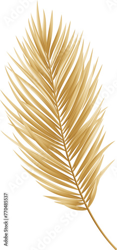 Tropic Leaf Palm Gold