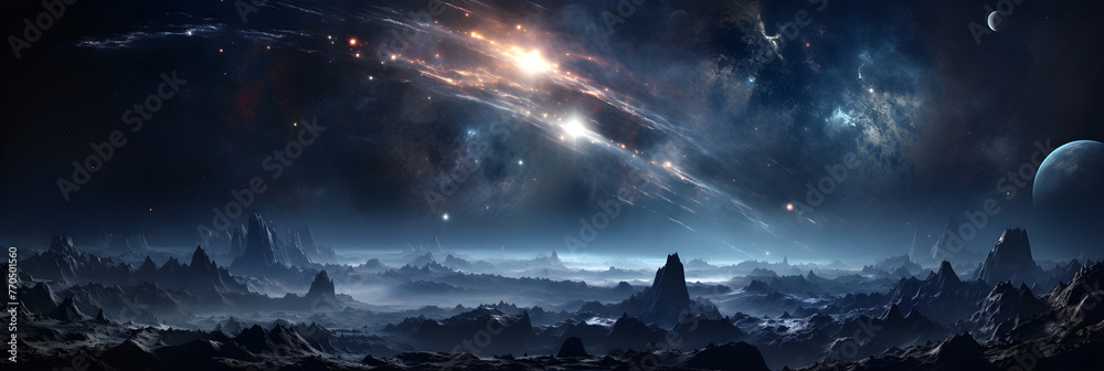 Celestial Wonders: An Ethereal Journey Through Space's Intimidating Beauty