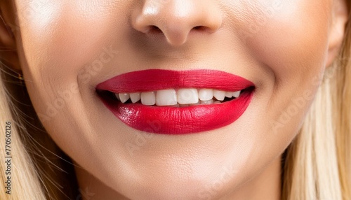 a woman's teeth