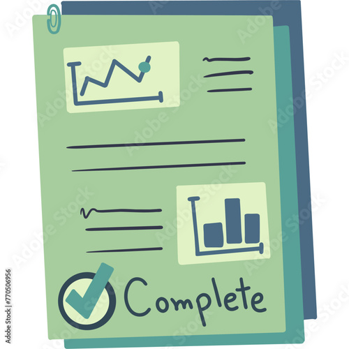Doodle Vector Art EPS file 3000*3000 300dpi. A piece of written, printed, or electronic material that provides information or evidence. 

