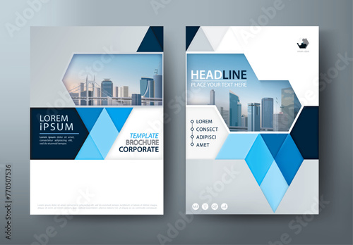 a flyer of 1 templates of a4 flyer, modern business flyer template, abstract businesses flyer and creative design, adstract colorful concepts and editable vector template. photo
