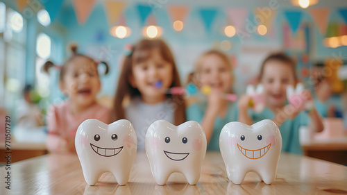 dental health and tooth brushing education for primary school children