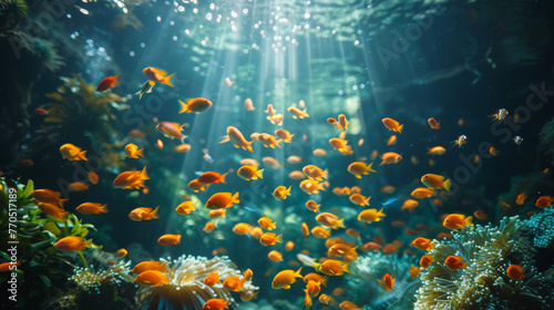 fish, underwater view beautiful Sea , animal under the sea and fish, © Goodmood