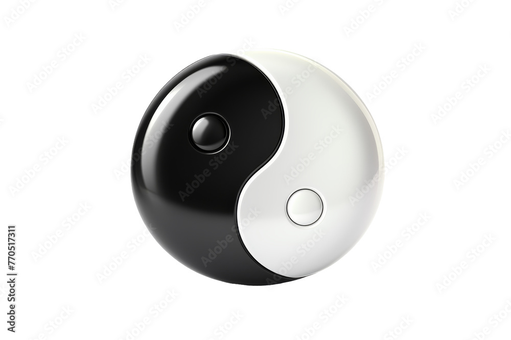 Black and White Yin-Yang Symbol on White Background. On a White or Clear Surface PNG Transparent Background. Black and White Yin-Yang Symbol on White Background. On a White or Clear Surface PNG Transparent Background.