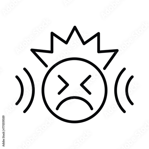 Noisy  icon editable stock vector icon	