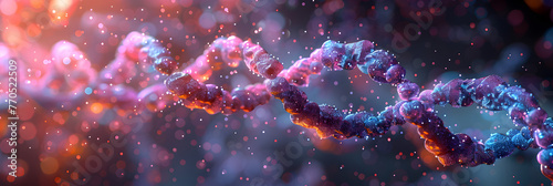 Digital 3D Illustration of a Liposome Encapsulat, Genetic code Cell structure Molecule Living organism RNC genetics