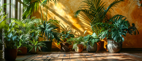 Transform your living space into a vibrant oasis with a collecti photo