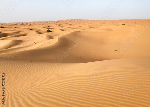 Stunning sand dunes, Landscape shot