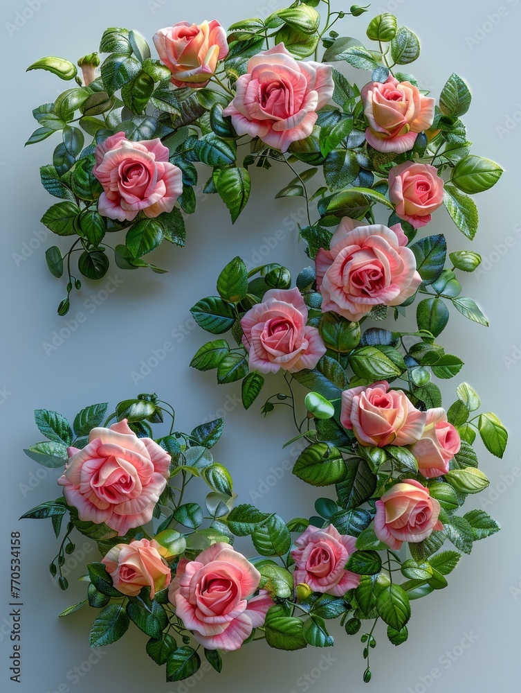 wreath of roses