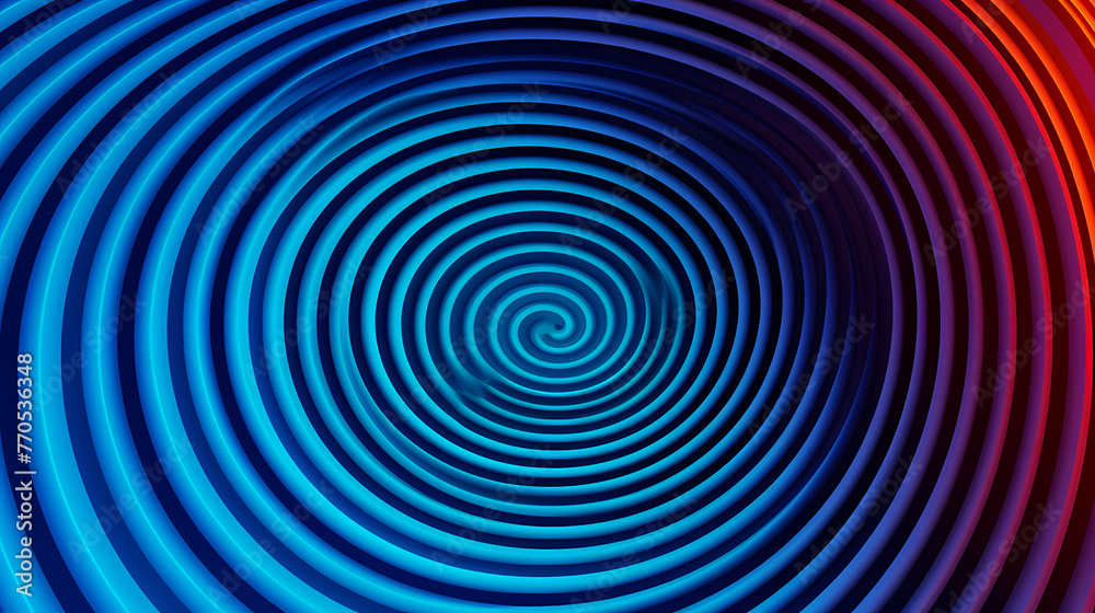 Concentric circles abstract background