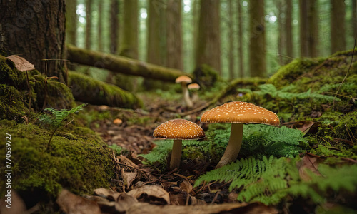 mushroom in the forest