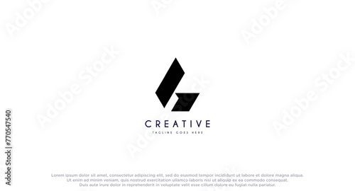 Initial Letter BL logo design vector inspiration.